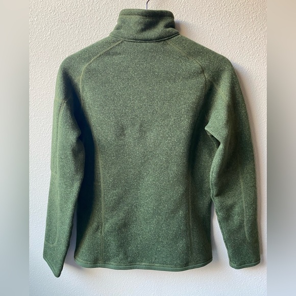 EUC Patagonia Women's Better Sweater® 1/4-Zip Fleece in Torrey Pine Green Size:S - Picture 9 of 16